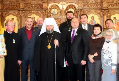 Патриарх Московский и Всея Руси Кирилл наградил Шкуропатского Михаила Александровича
            орденом русской православной церкви святого благоверного Даниила Московского III степени